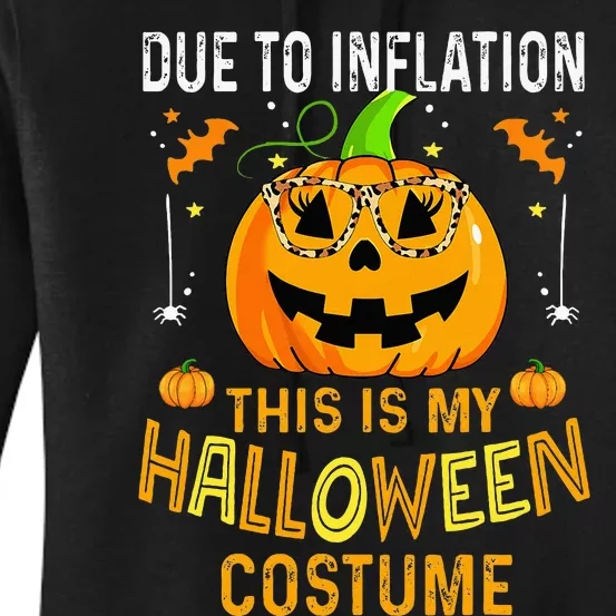 Pumpkin Halloween Costume Funny Halloween 2024 Women's Pullover Hoodie