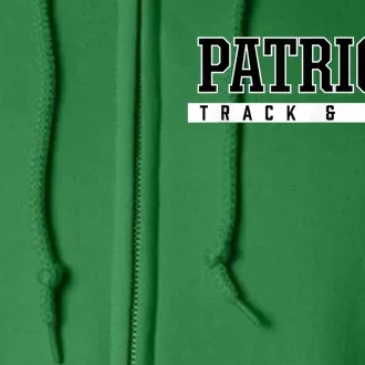 Patriots Henry County High School Track And Field Full Zip Hoodie