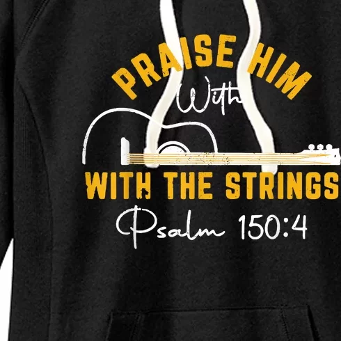 Praise Him Christian Design Women's Fleece Hoodie