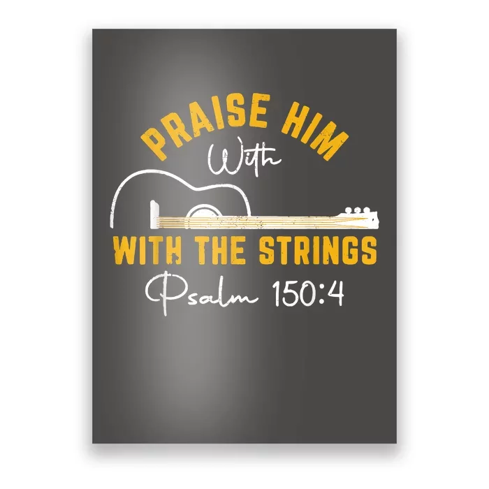 Praise Him Christian Design Poster