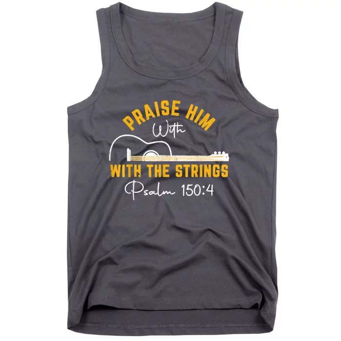 Praise Him Christian Design Tank Top