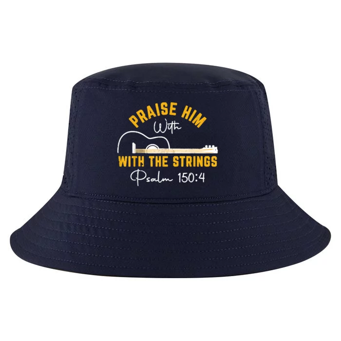 Praise Him Christian Design Cool Comfort Performance Bucket Hat