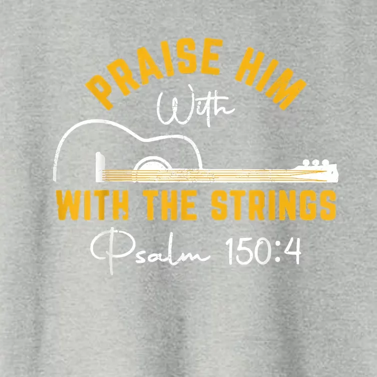 Praise Him Christian Design Women's Crop Top Tee