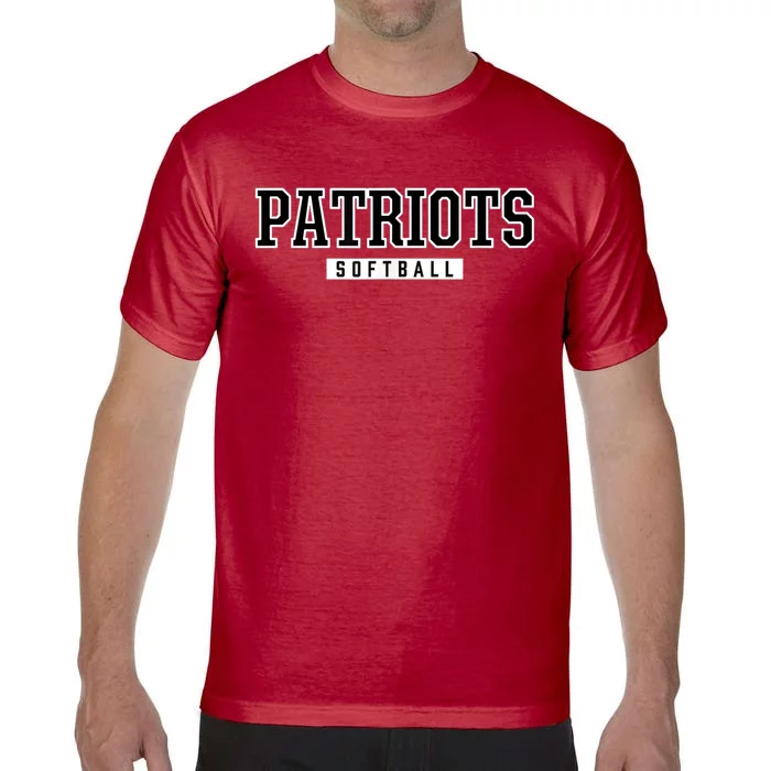 Patriots Henry County High School Softball Comfort Colors T-Shirt