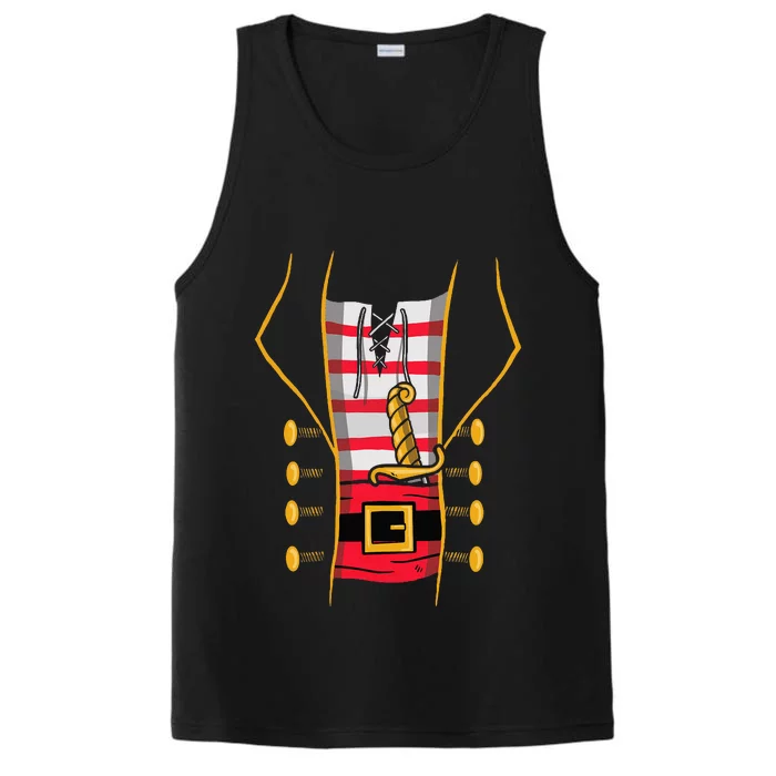 Pirate Halloween Costume Performance Tank