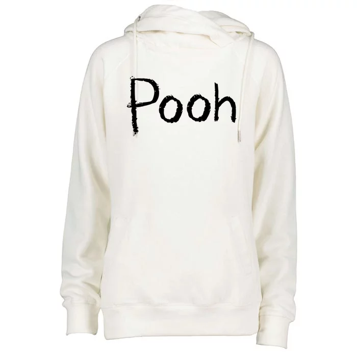 Pooh Halloween Costume Womens Funnel Neck Pullover Hood