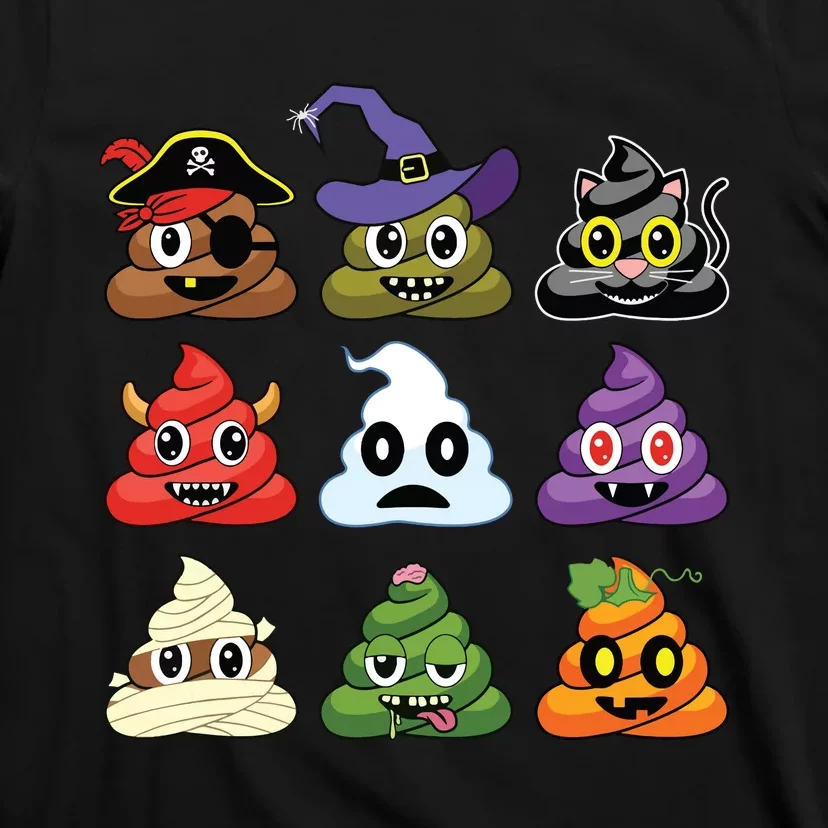 Poops Halloween Costumes Funny T-Shirt