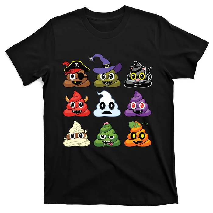 Poops Halloween Costumes Funny T-Shirt