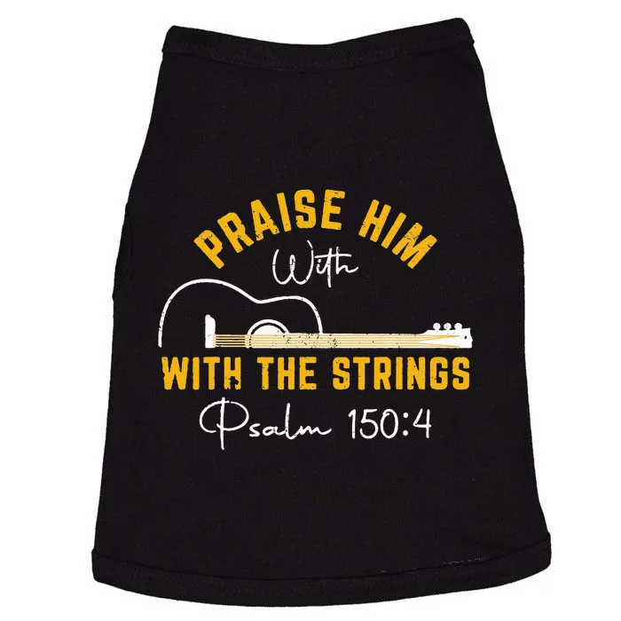 praise him christian Design Doggie Tank