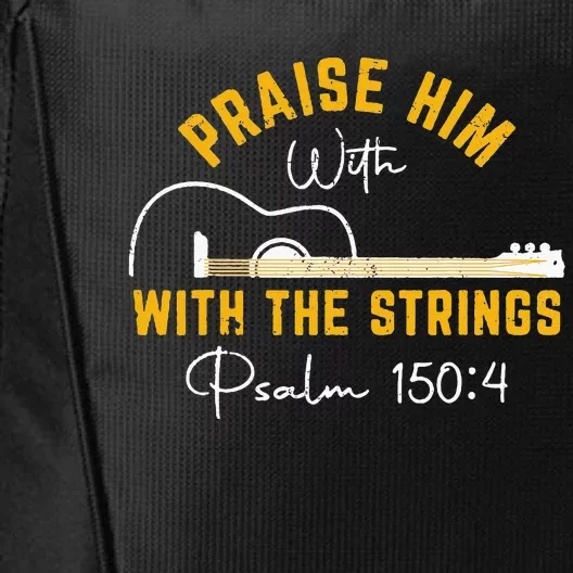 praise him christian Design City Backpack