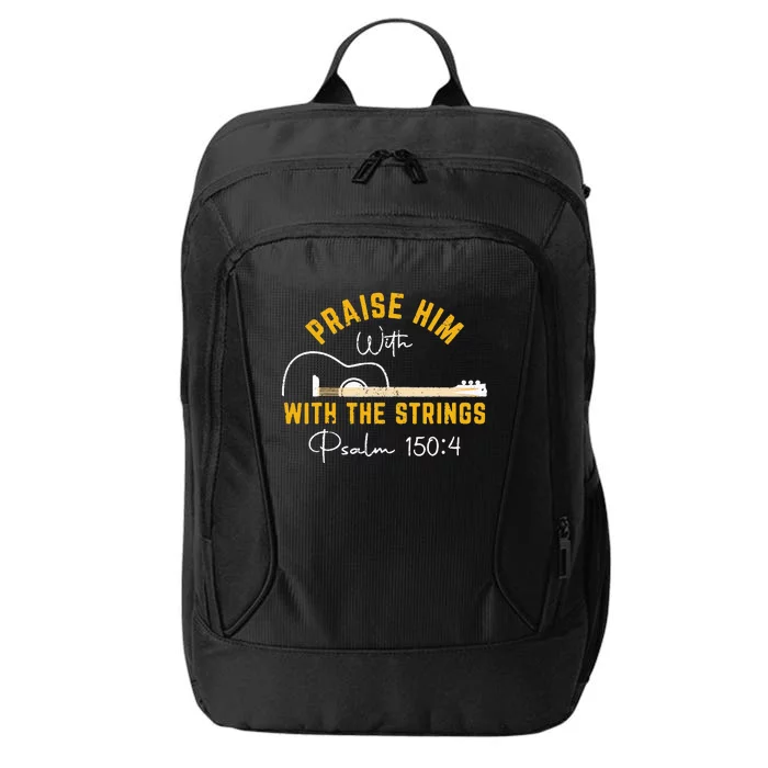 praise him christian Design City Backpack