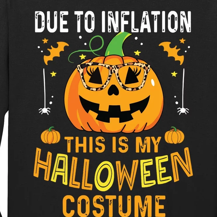 Pumpkin Halloween Costume Funny Halloween 2024 Tall Long Sleeve T-Shirt