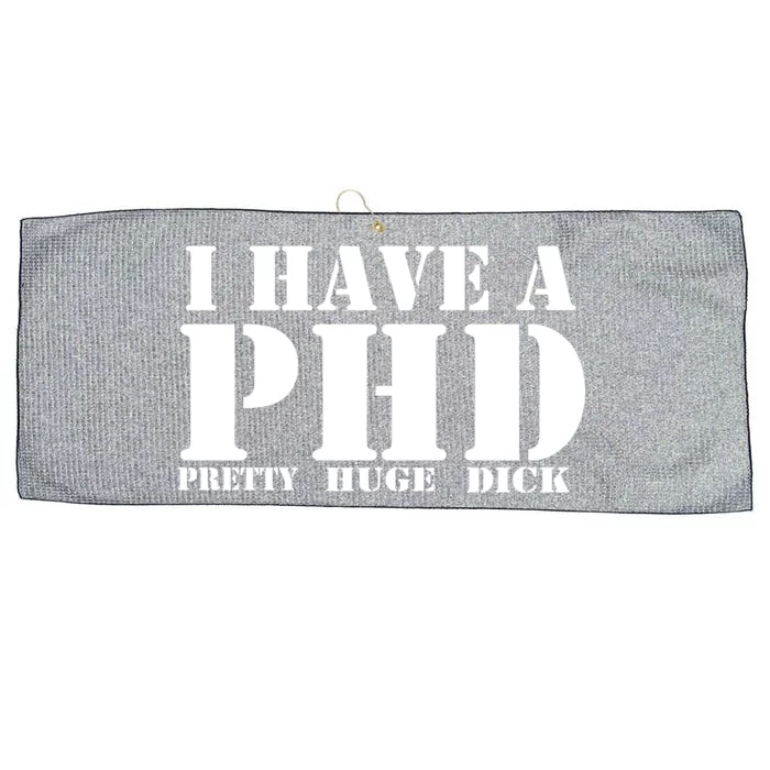 PHD Pretty Huge Dick Large Microfiber Waffle Golf Towel