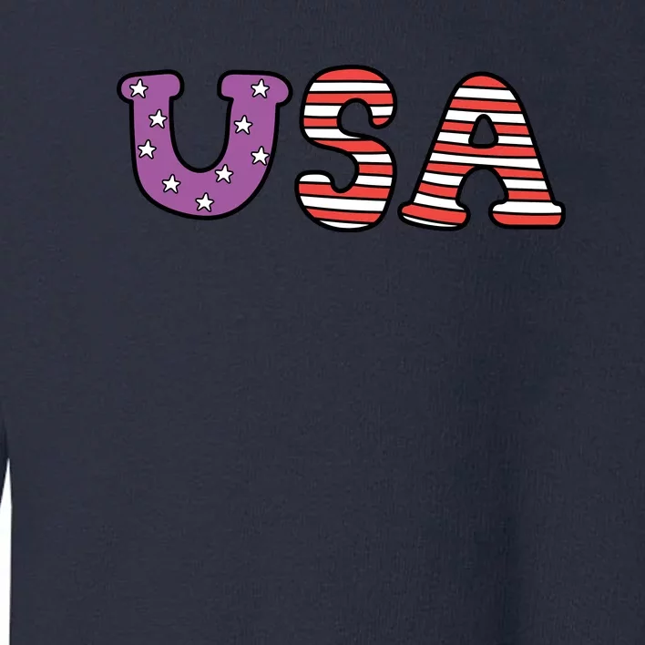 Purple Heart Day U.S. Flag 7 August National Military Day Toddler Sweatshirt