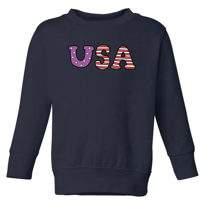 Purple Heart Day U.S. Flag 7 August National Military Day Toddler Sweatshirt