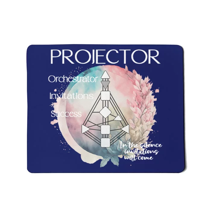 Projectors Human Design Gift Pastel Aura Premium Mousepad