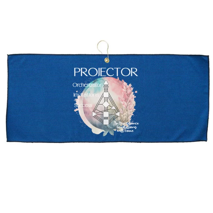 Projectors Human Design Gift Pastel Aura Premium Large Microfiber Waffle Golf Towel