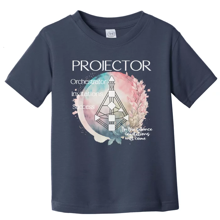 Projectors Human Design Gift Pastel Aura Premium Toddler T-Shirt