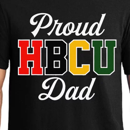 Proud Hbcu Dad Black College And University FatherS Day Pajama Set