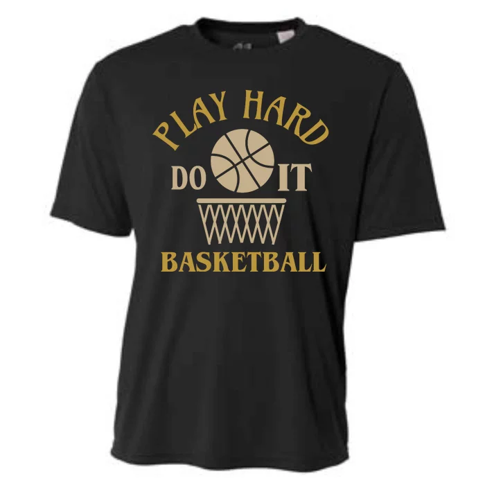 Play Hard Do It Basketball Cooling Performance Crew T-Shirt