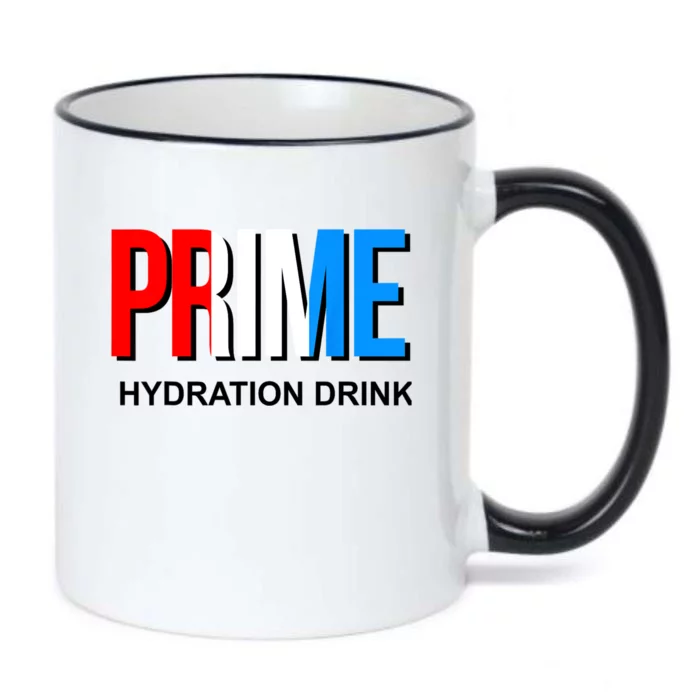 Prime Hydration Drink Black Color Changing Mug