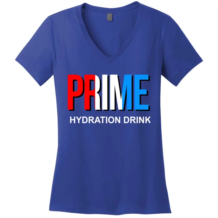 Prime Hydration Drink Women's V-Neck T-Shirt