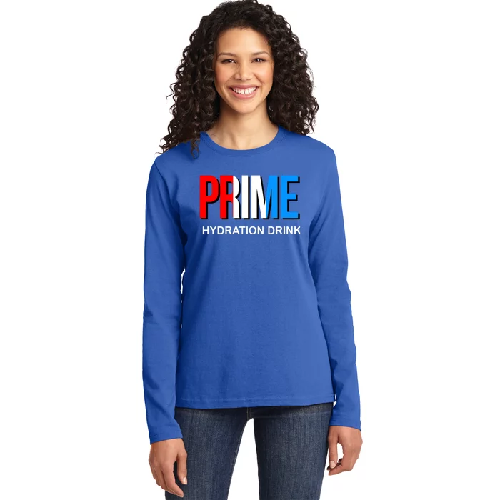 Prime Hydration Drink Ladies Long Sleeve Shirt