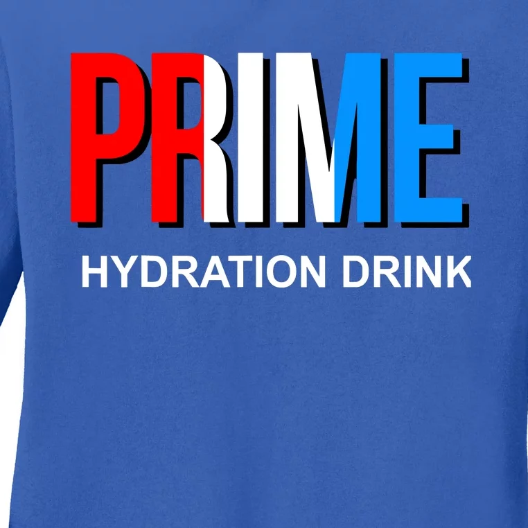 Prime Hydration Drink Ladies Long Sleeve Shirt