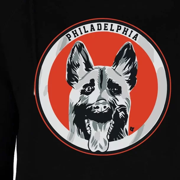 Philadelphia Hockey Dogs Womens Funnel Neck Pullover Hood