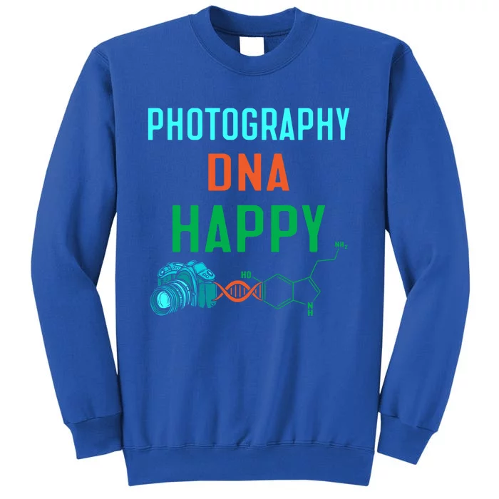 Photographer Happy Dna Photography Cute Gift Tall Sweatshirt