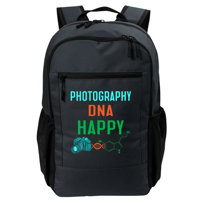 Photographer Happy Dna Photography Cute Gift Daily Commute Backpack