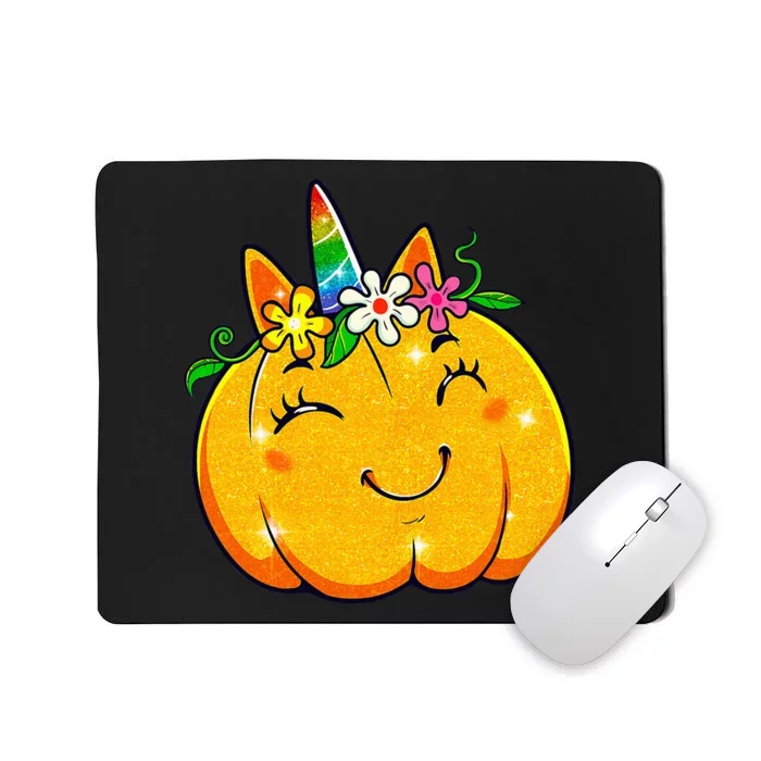 Pumpkin Harvest Enchanting Halloween & Thanksgiving Mousepad