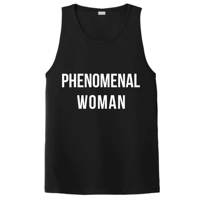 Phenomenal Woman Performance Tank