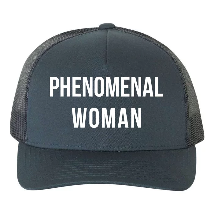 Phenomenal Woman Yupoong Adult 5-Panel Trucker Hat