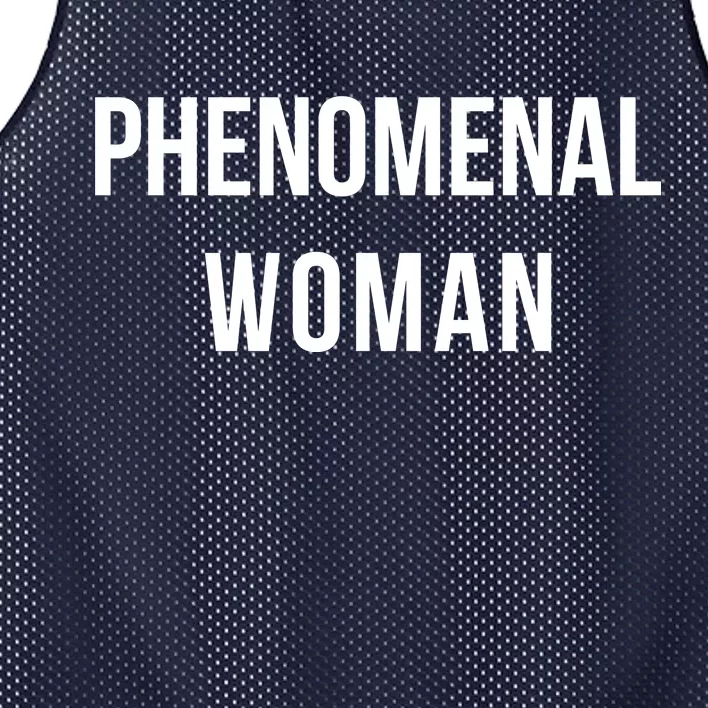 Phenomenal Woman Mesh Reversible Basketball Jersey Tank