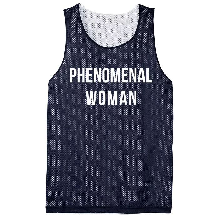 Phenomenal Woman Mesh Reversible Basketball Jersey Tank