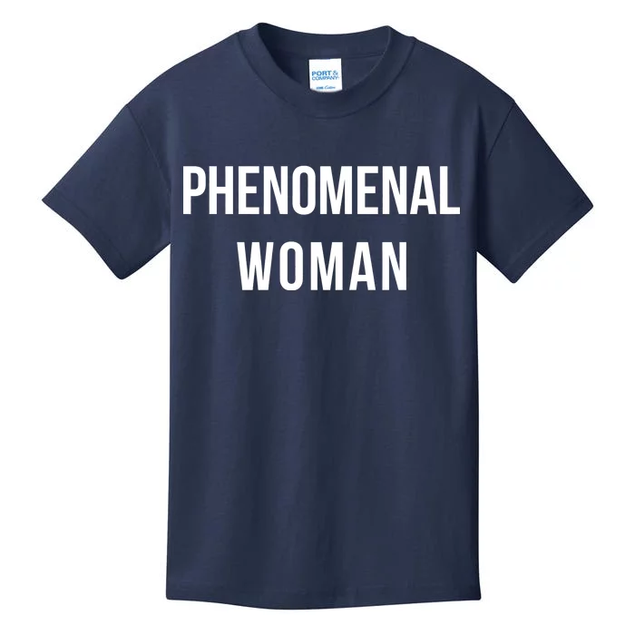 Phenomenal Woman Kids T-Shirt