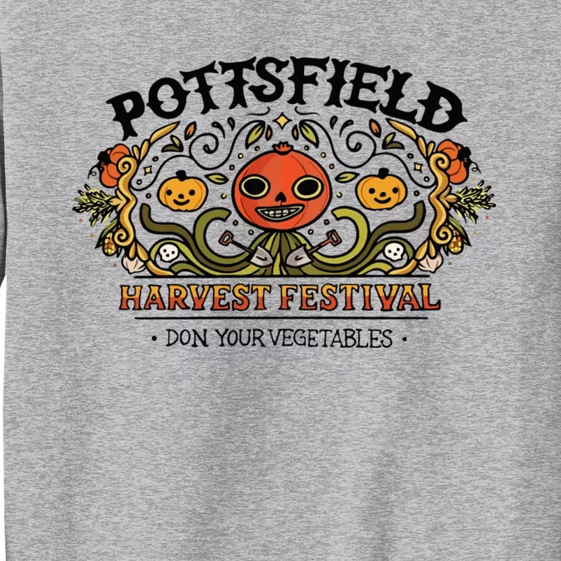 Pottsfield Harvest Festival Don Your Vegetables Tall Sweatshirt