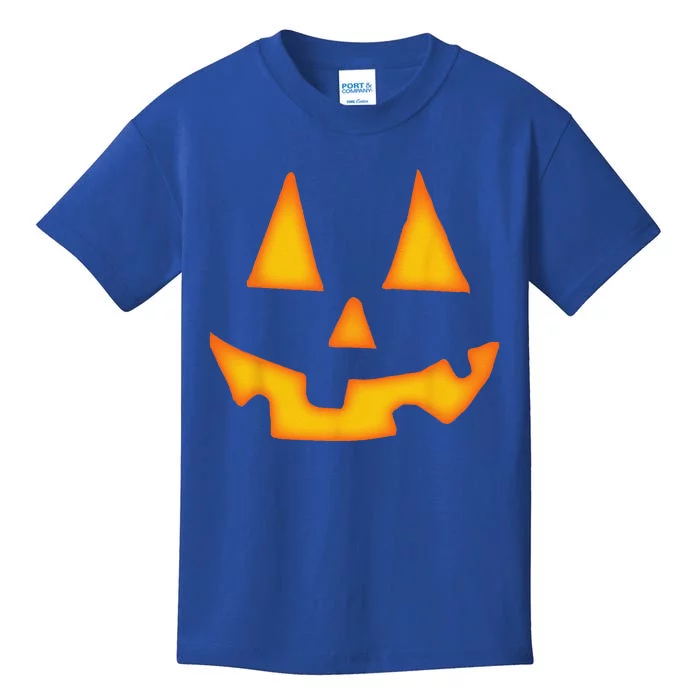 Pumpkin Halloween For Jack O Lantern Face Kids T-Shirt