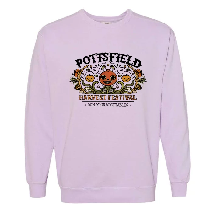 Pottsfield Harvest Festival , Don Your Vegetables , Over The Garden Wall Garment-Dyed Sweatshirt