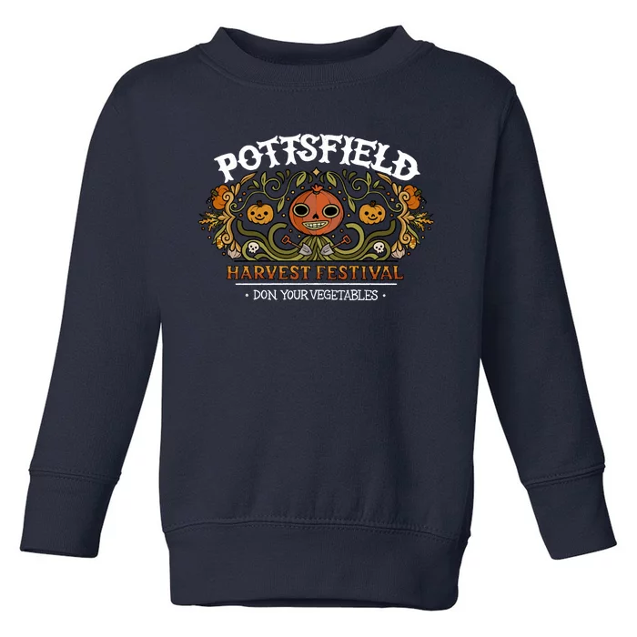 Pottsfield Harvest Festival Toddler Sweatshirt