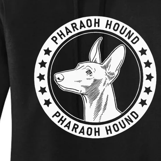 Pharaoh Hound Fan Design Women's Pullover Hoodie