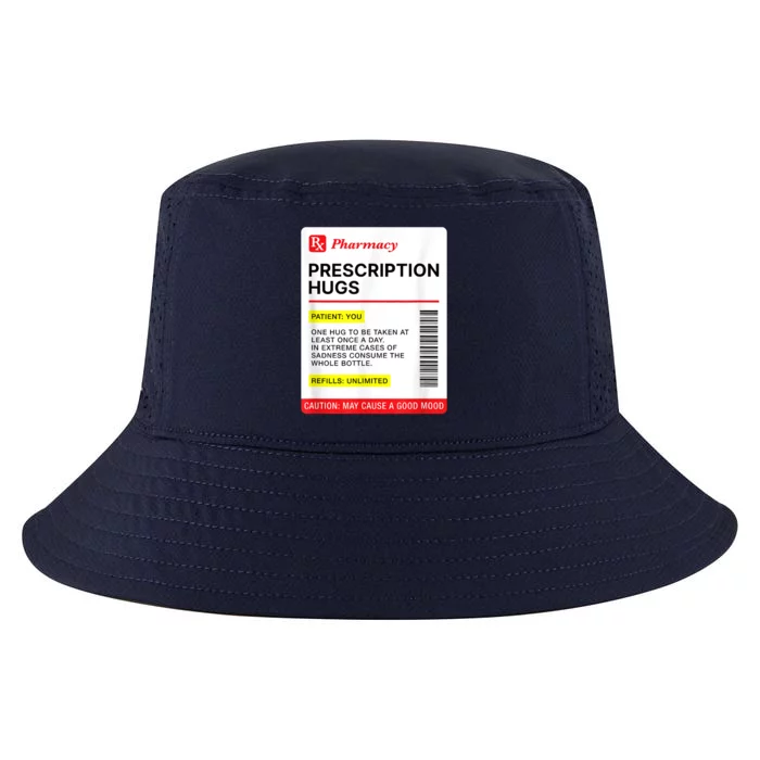 Prescription Hugs Funny Label Lazy Halloween Costume Party Cool Comfort Performance Bucket Hat