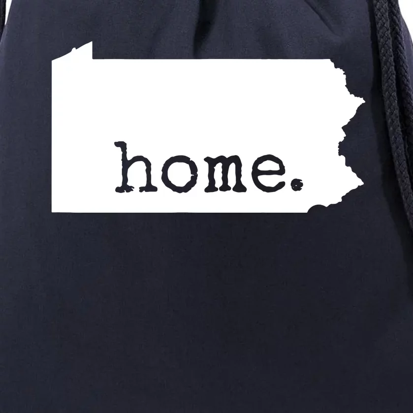 Pennsylvania Home Funny Drawstring Bag