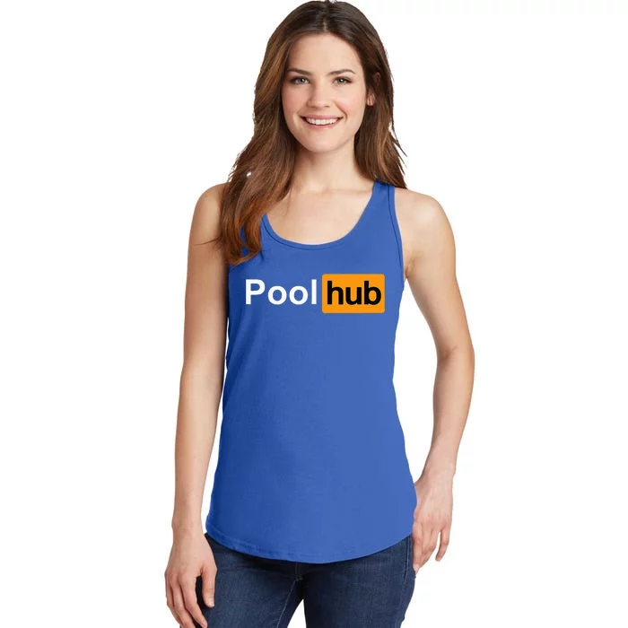 Pool Hub Funny Billiards Pool Player Ladies Essential Tank