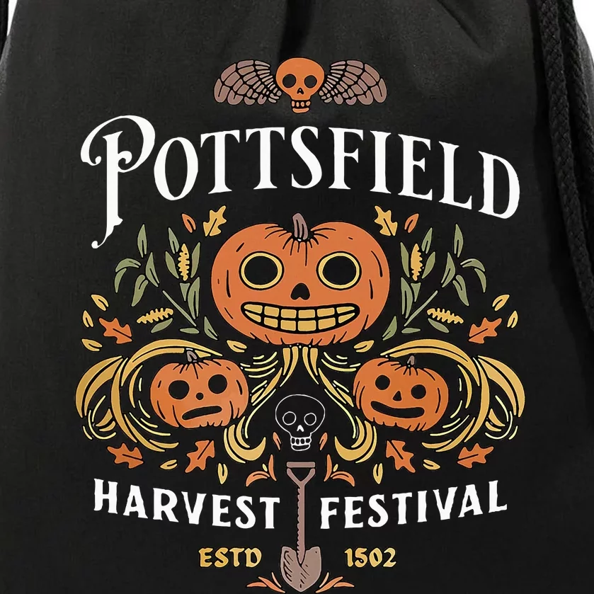 Pottsfield Harvest Festival Drawstring Bag