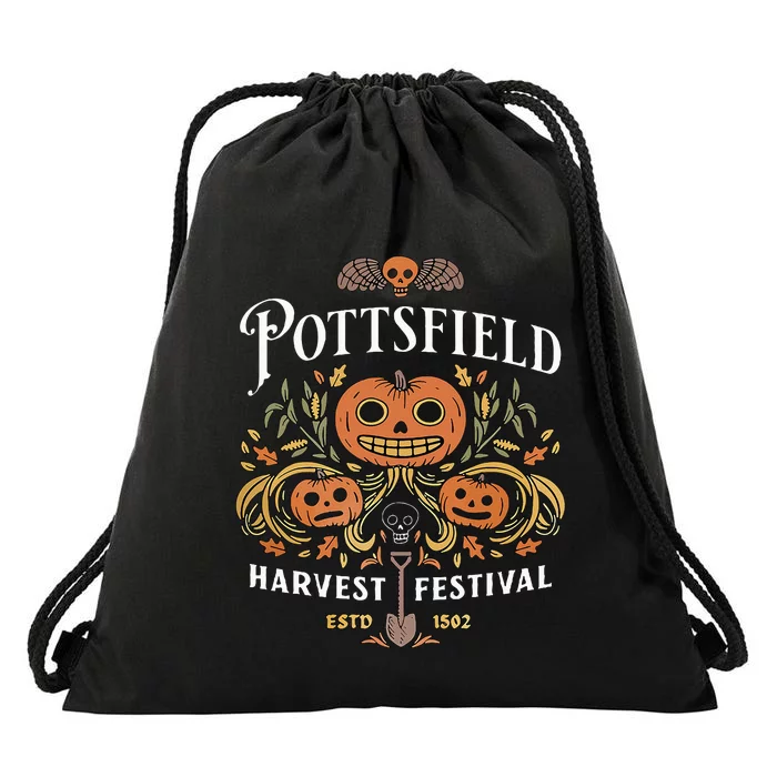 Pottsfield Harvest Festival Drawstring Bag