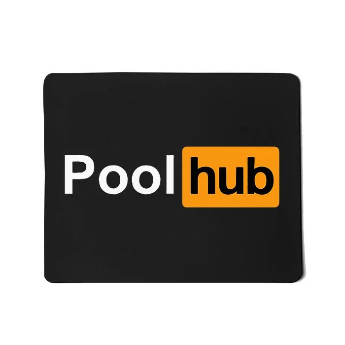 Pool Hub Funny Billiards Pool Player Mousepad