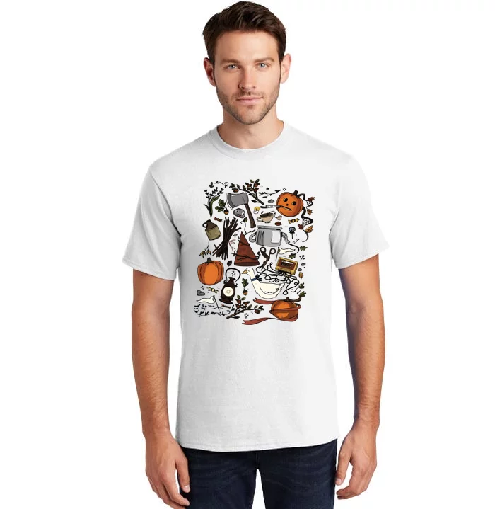 Pottsfield Harvest Festival Over The Garden Wall Tall T-Shirt