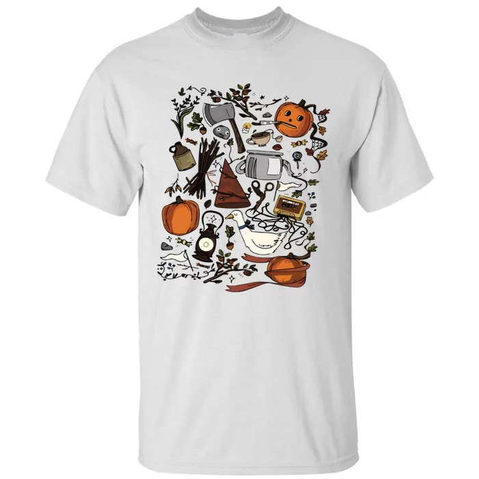 Pottsfield Harvest Festival Over The Garden Wall Tall T-Shirt